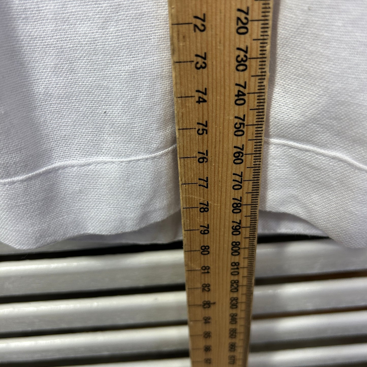 Momento Cargo Linen Pants Size 18 2XL White Pockets