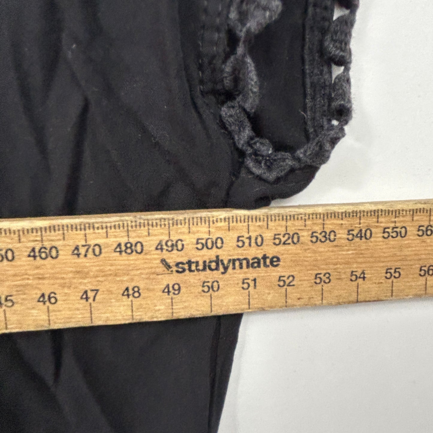 Target Corchet Trim Black Dress - Size 14