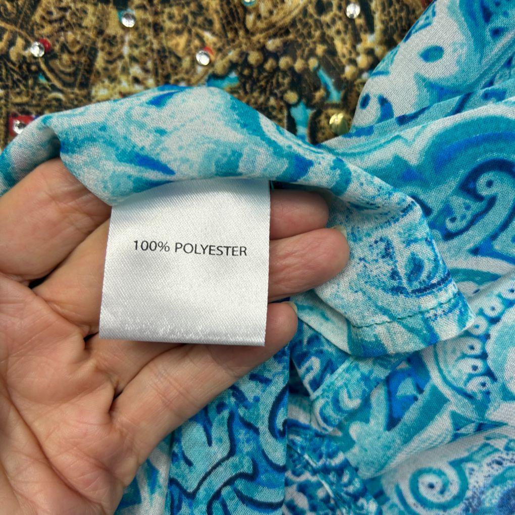 Millers Teal Embellished Kaftan - Size 12