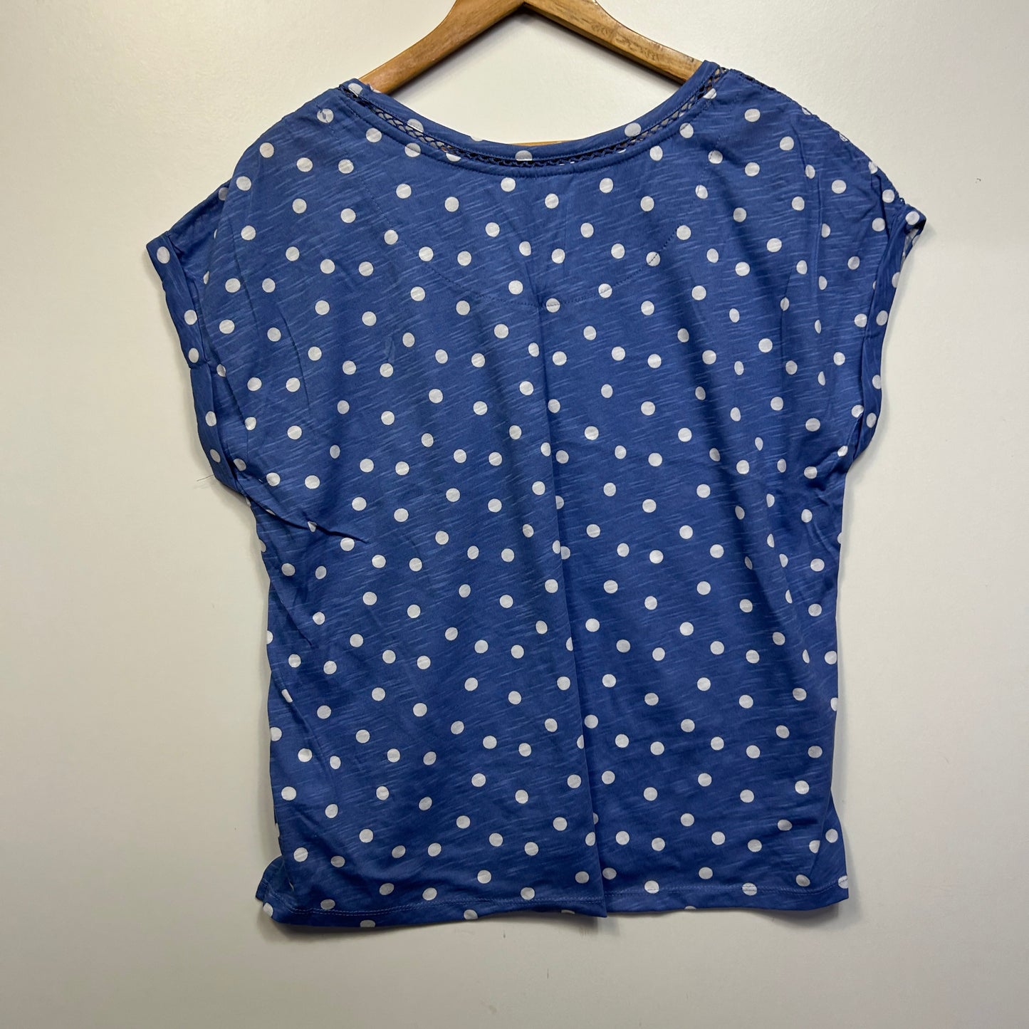 Millers Blue Dot Casual Top - Size 16