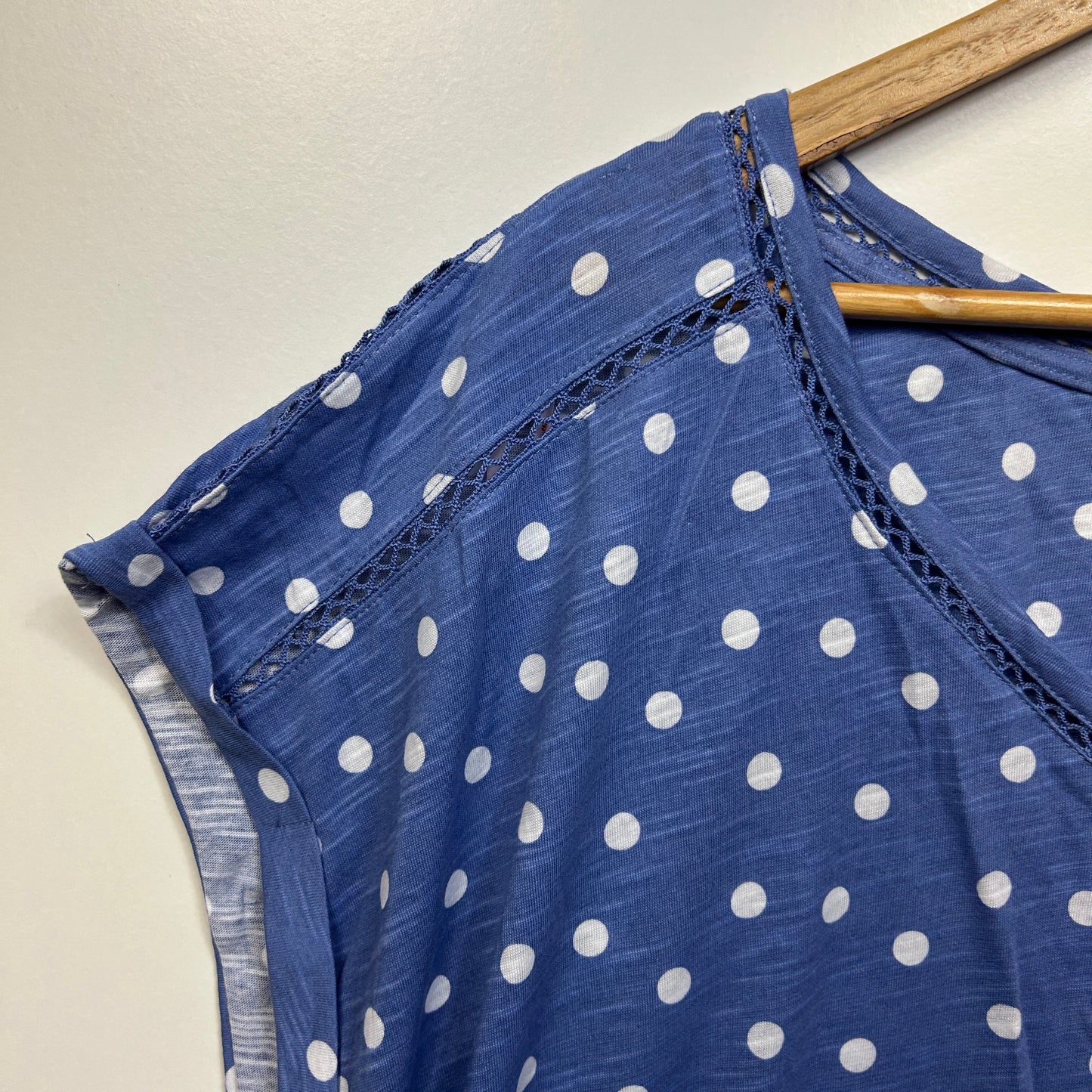 Millers Blue Dot Casual Top - Size 20