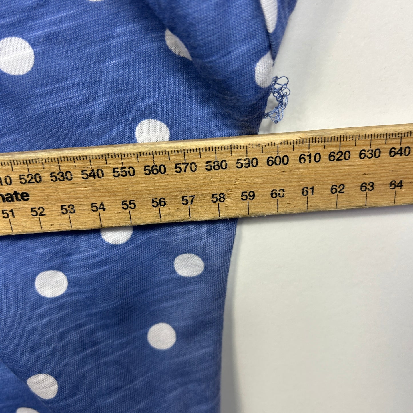 Millers Blue Dot Casual Top - Size 18