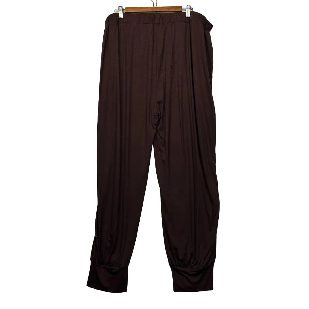 Freez Brown Chocolate Lounge Pants - Size 26