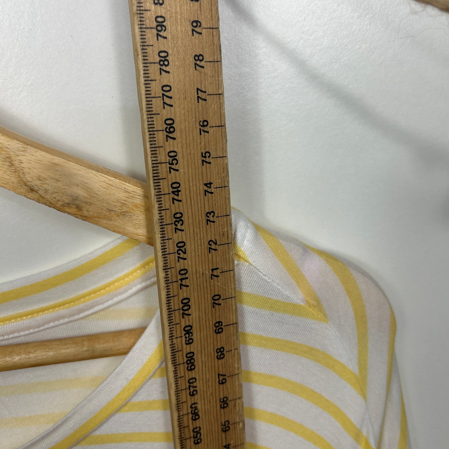 Millers Yellow Striped Top - Size 20