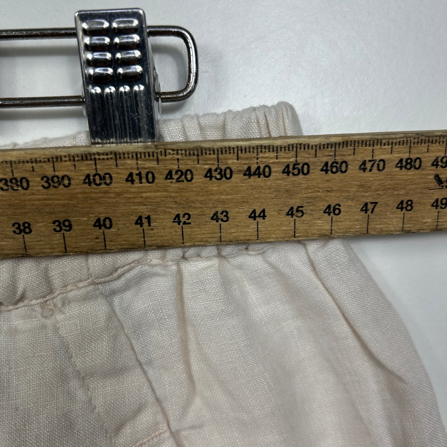 Sussan Beige Linen Pants - Size 18