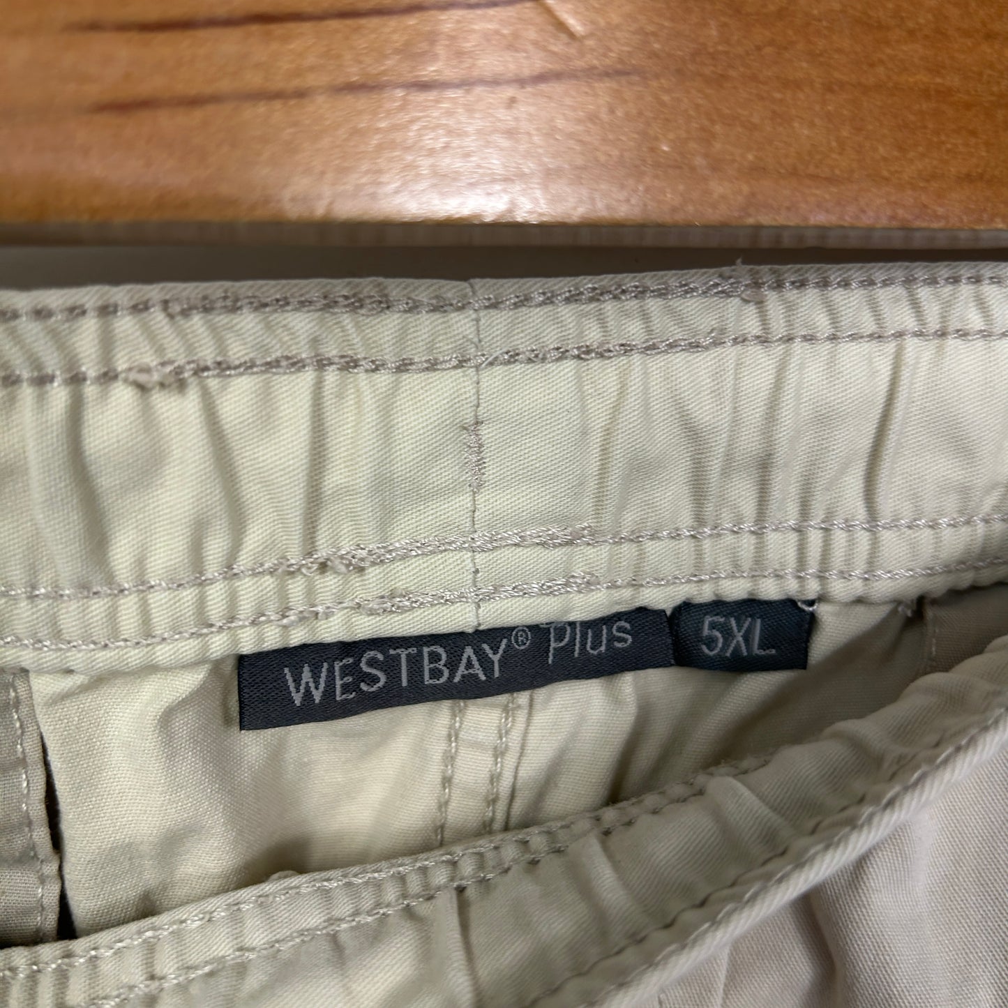 Westbay Beige Cargo Shorts - Size 5XL