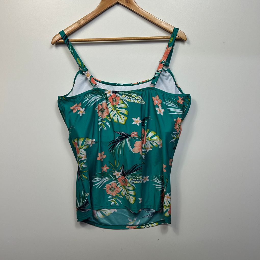 Millers Teal Floral Tankini - Size 20