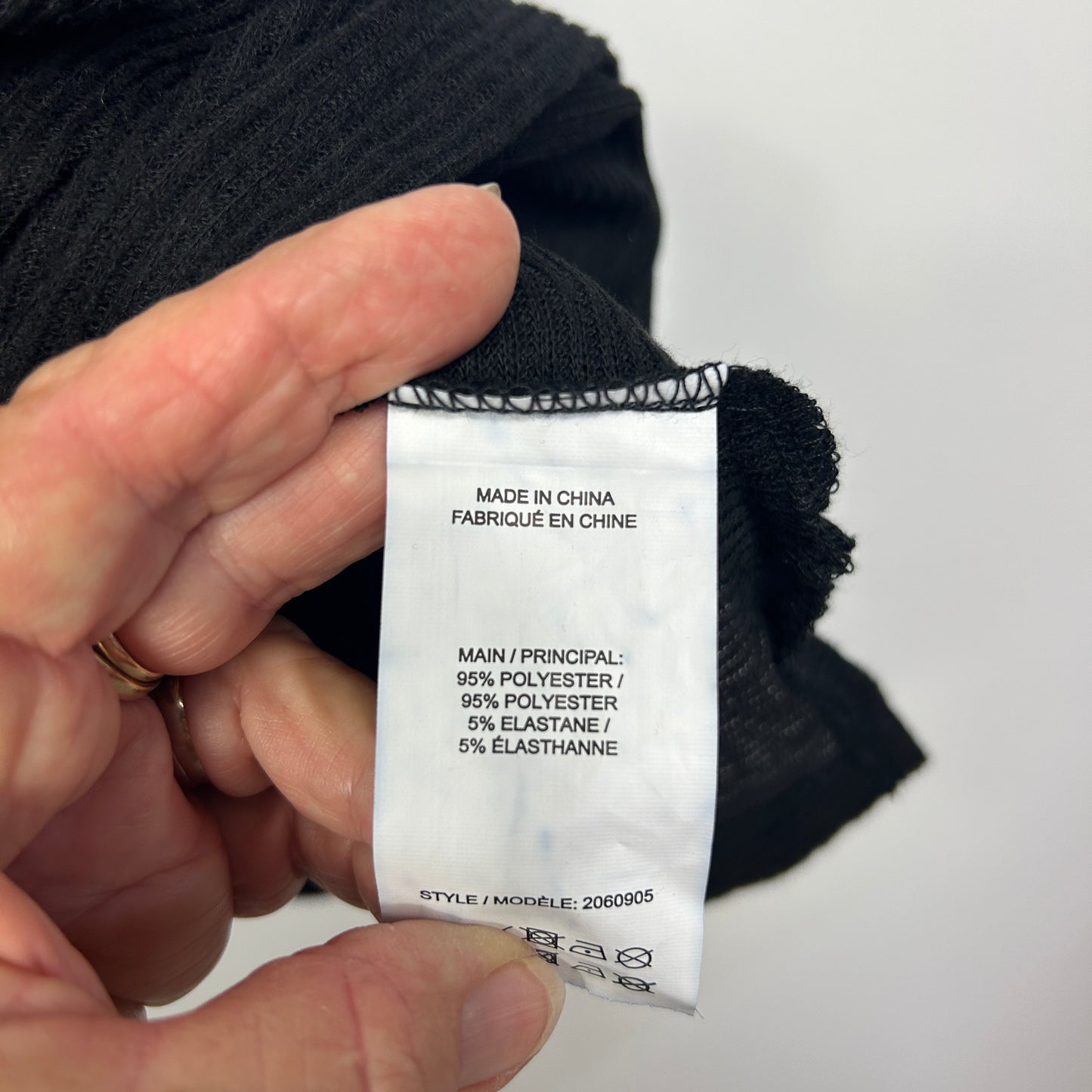 Millers Black Long Sleeve Top - Size 20