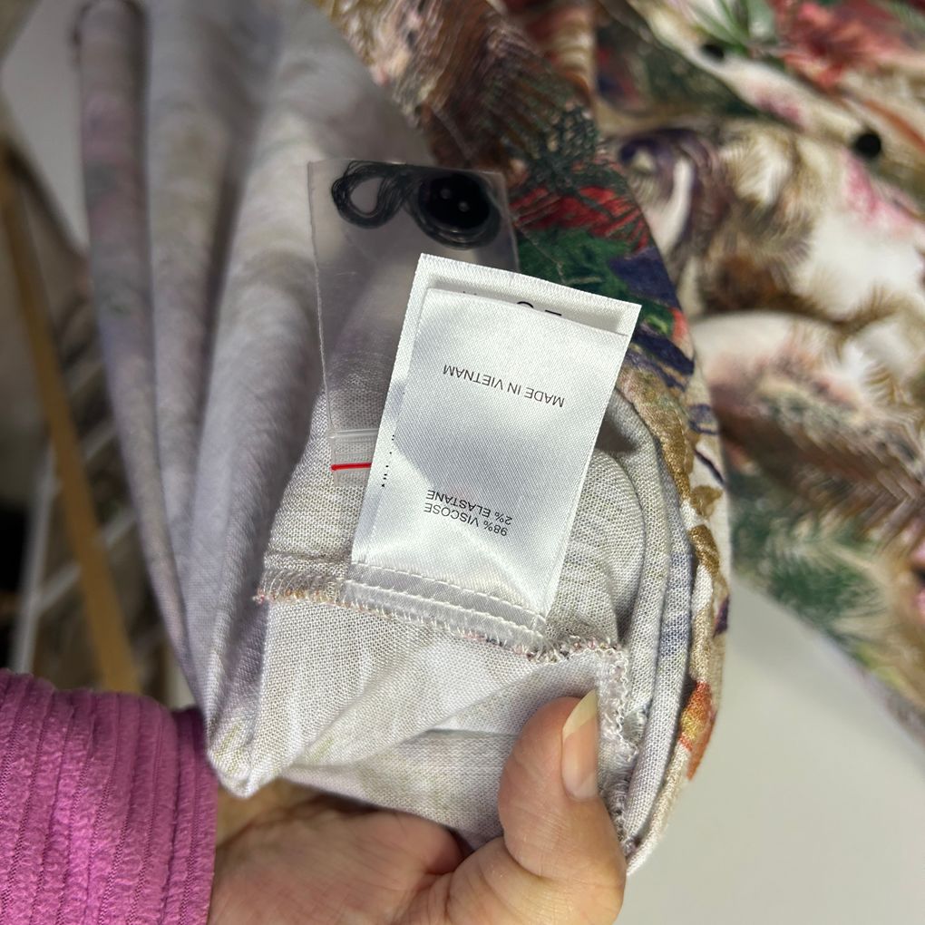 Taking Shape Multicoloured Floral Shirt Dress - Size 22