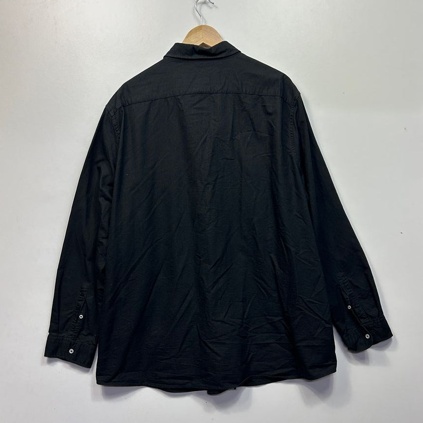 Axl+Co Black Cotton Mens Shirt - Size 5XL