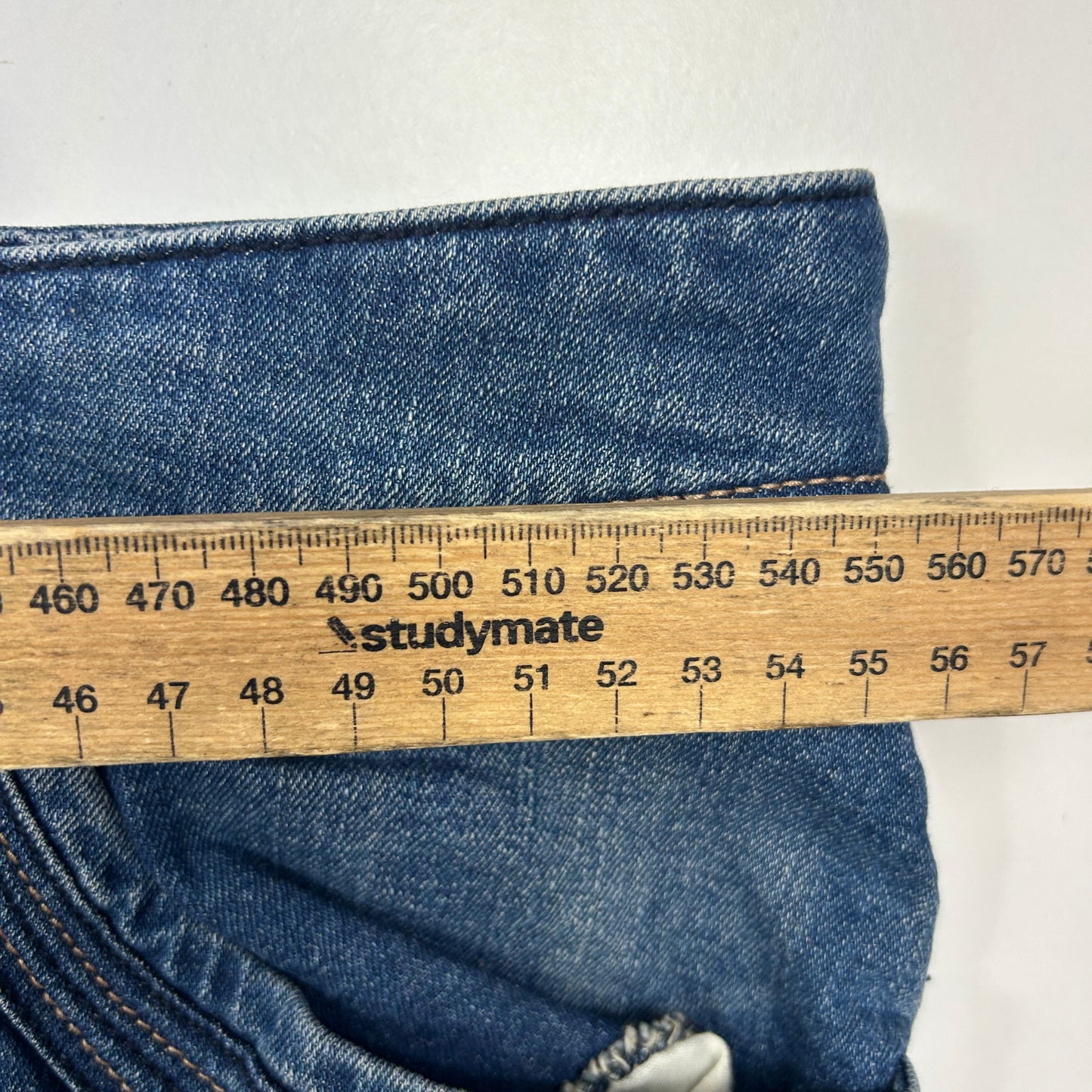 Blue Denim Skirt - Size 20