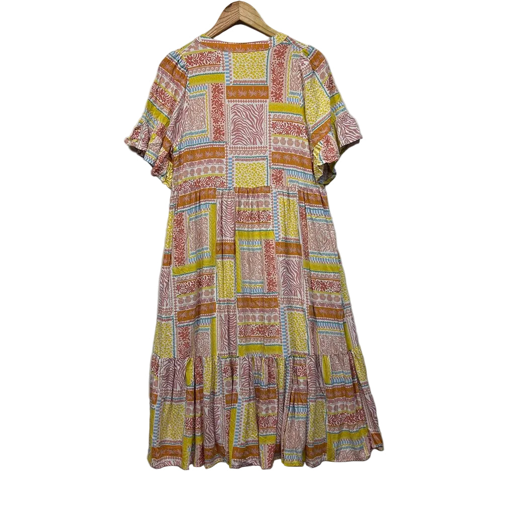 Miracle Multicoloured Dress - Size 14