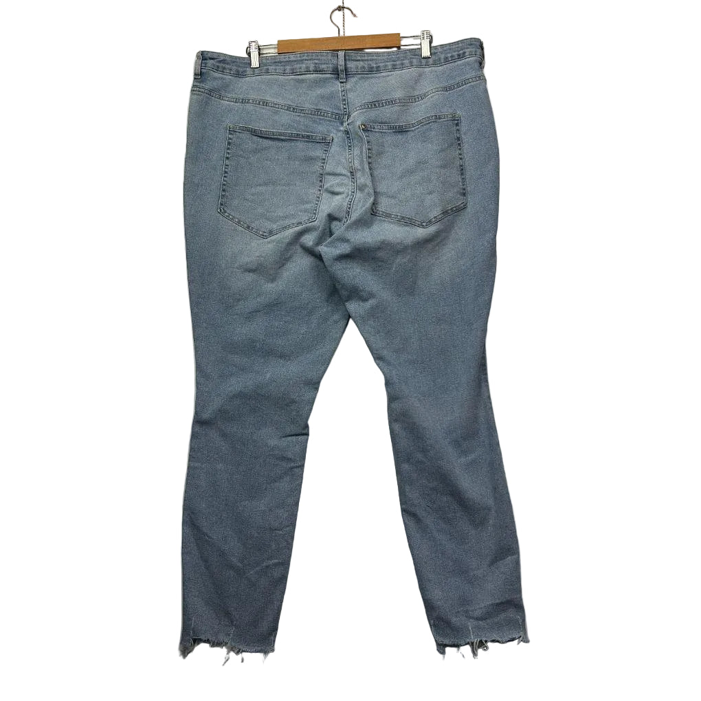 H&M Denim Skinny Fit Ankle Length Ultra High Waist Jeggings - Size 2XL