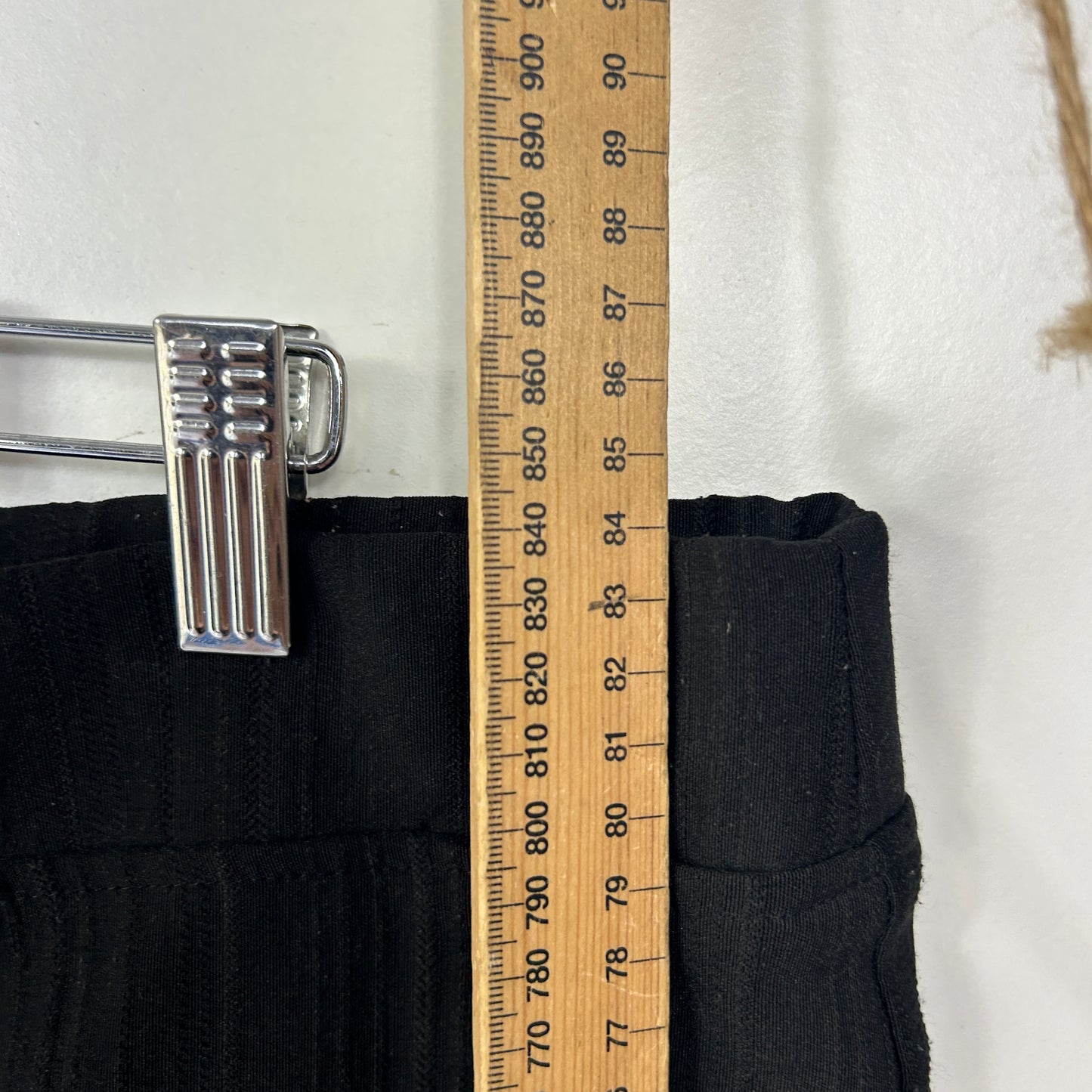 Millers Black Cropped Pants - Size 18