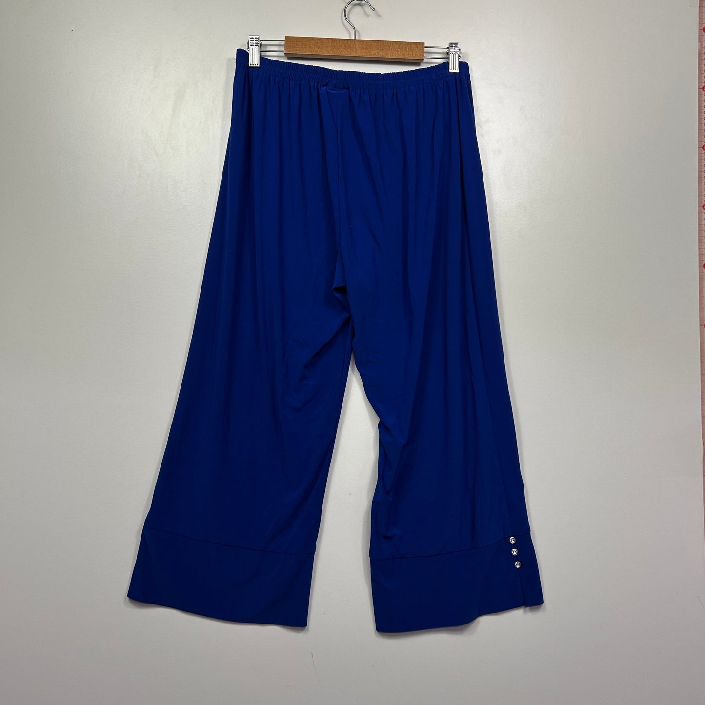 JK Fashion Royal Blue Wide Leg Pants - Size L