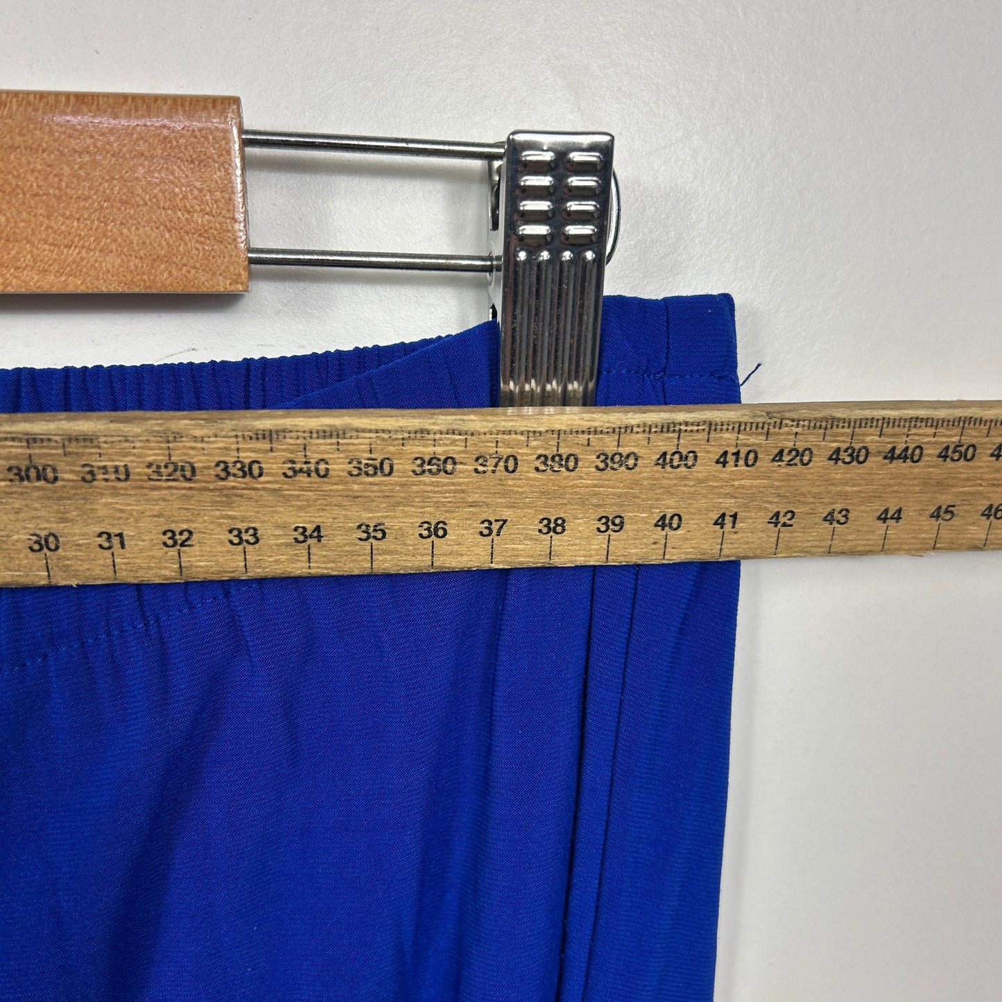 JK Fashion Royal Blue Wide Leg Pants - Size L