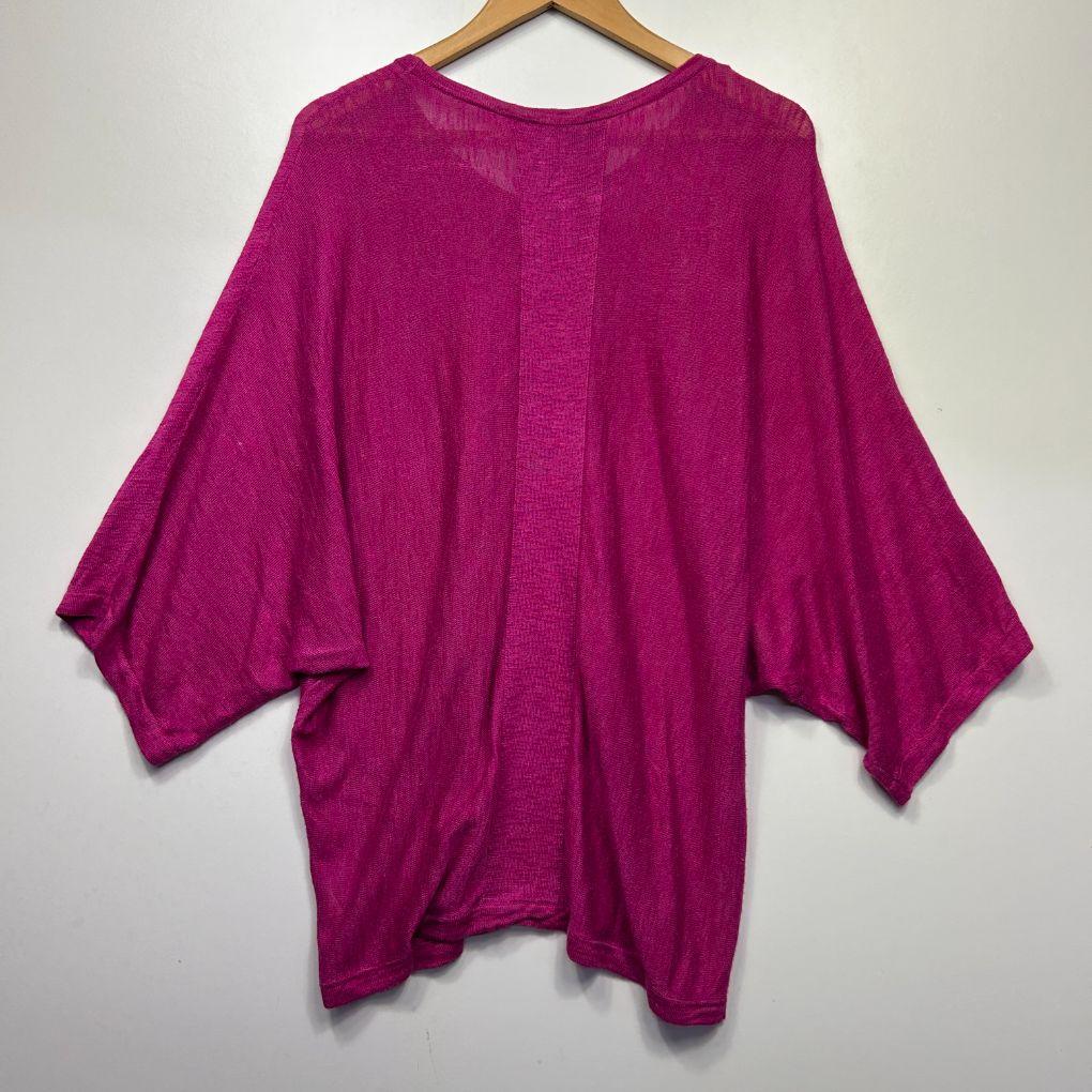 Moda Pink Batwing Top - Size 18
