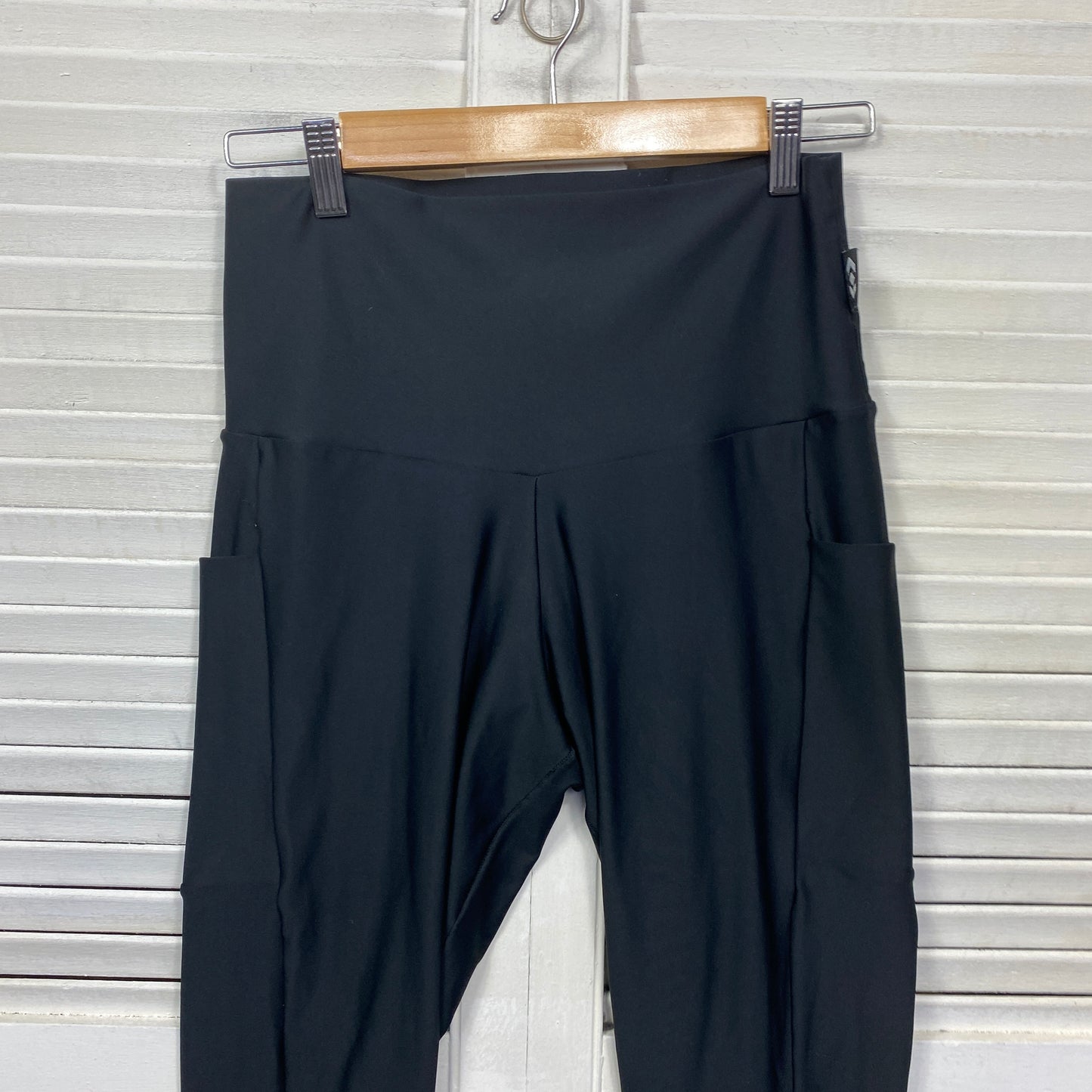 Exoticathletica Activewear Leggings Size Large Black Pockets