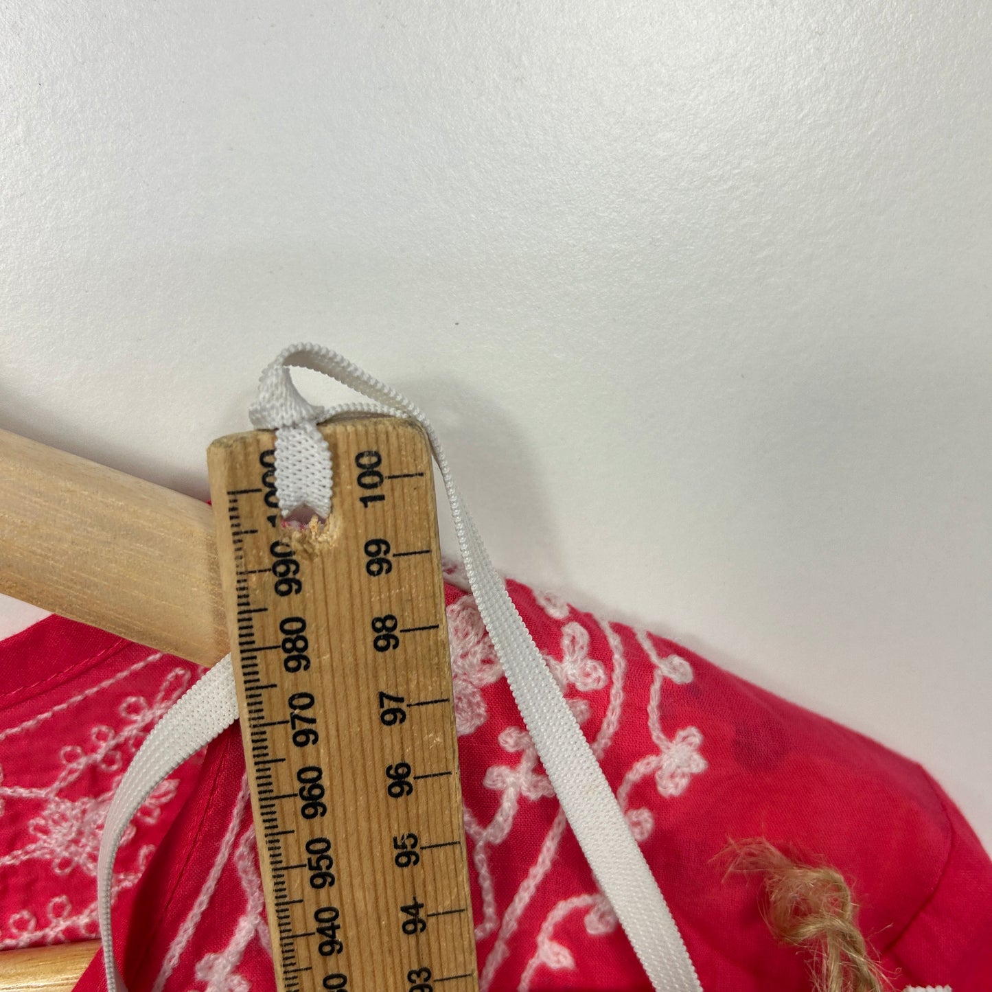 Capture Red Embroidered Shirt Dress - Size XL