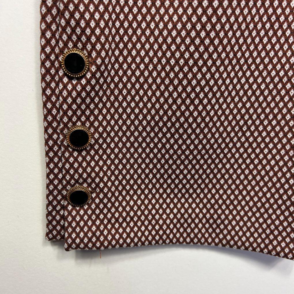 Katies Tan Check Pants - Size 16