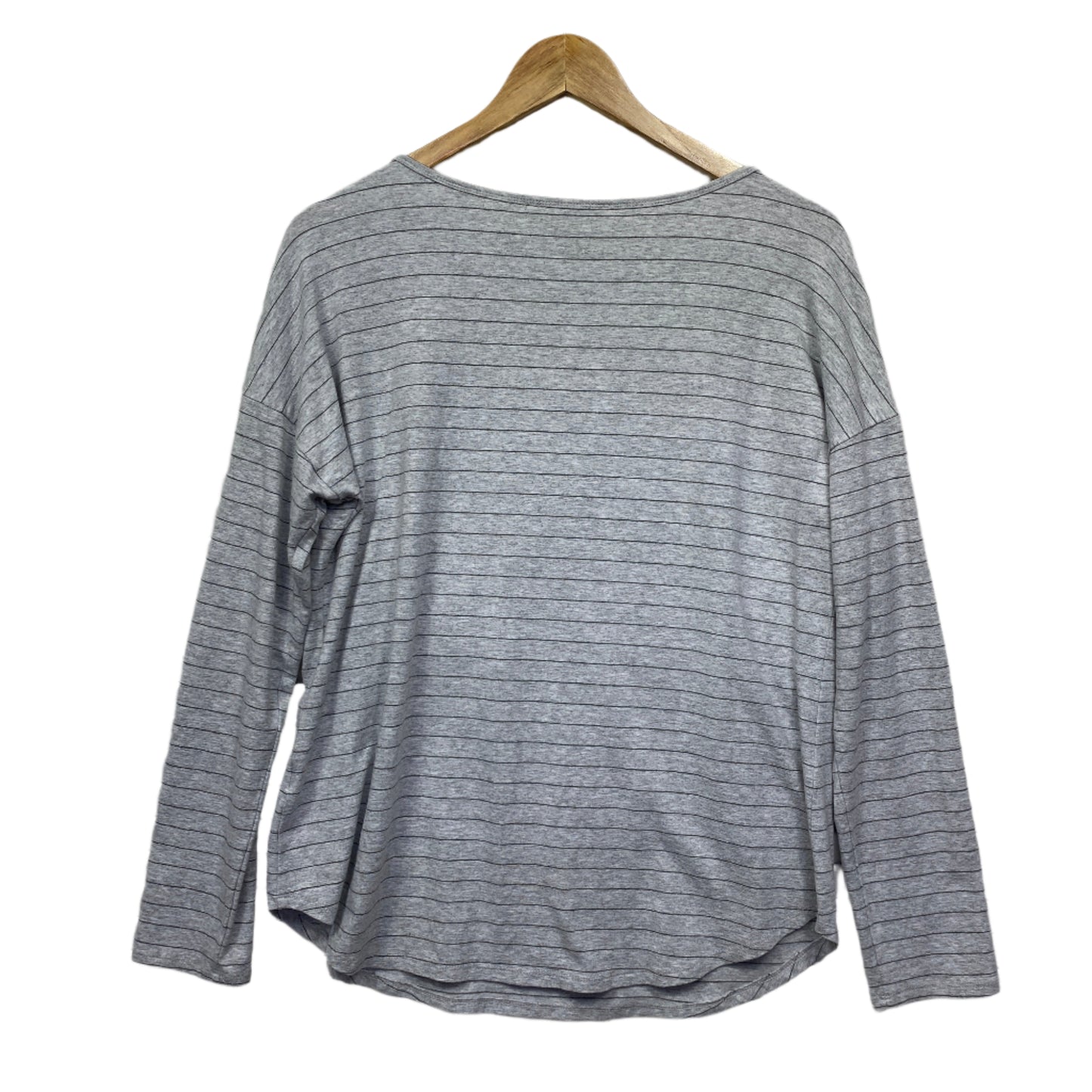 Mela Purdie Top Size 14 Large Long Sleeve Grey