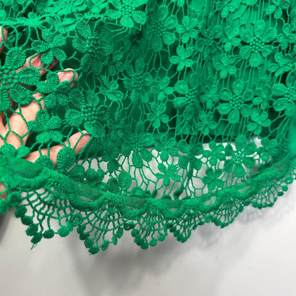 Tokito Green Lace Top - Size 14