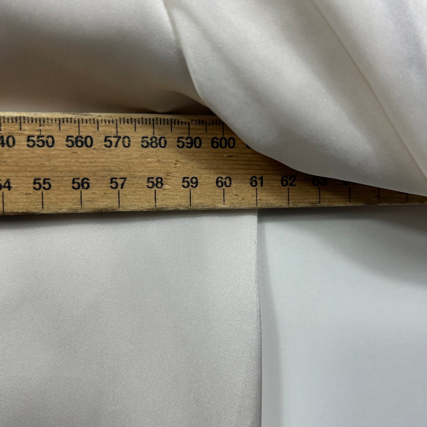 Zara Ivory Satin Shirt - Size XL