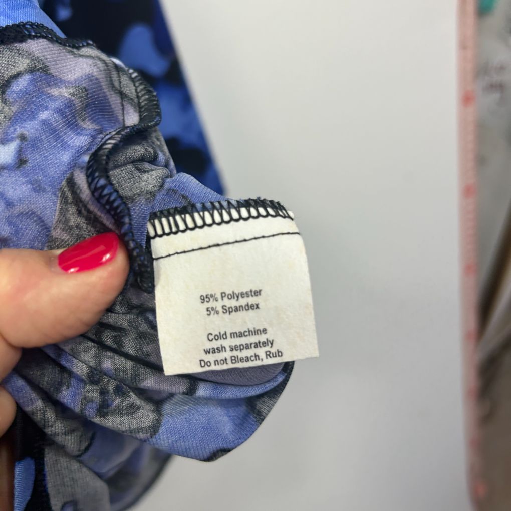 Sandra Soulos Blue Top - Size 16