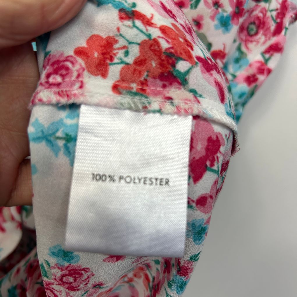 Millers Pink Floral Sleeveless Top - Size 16