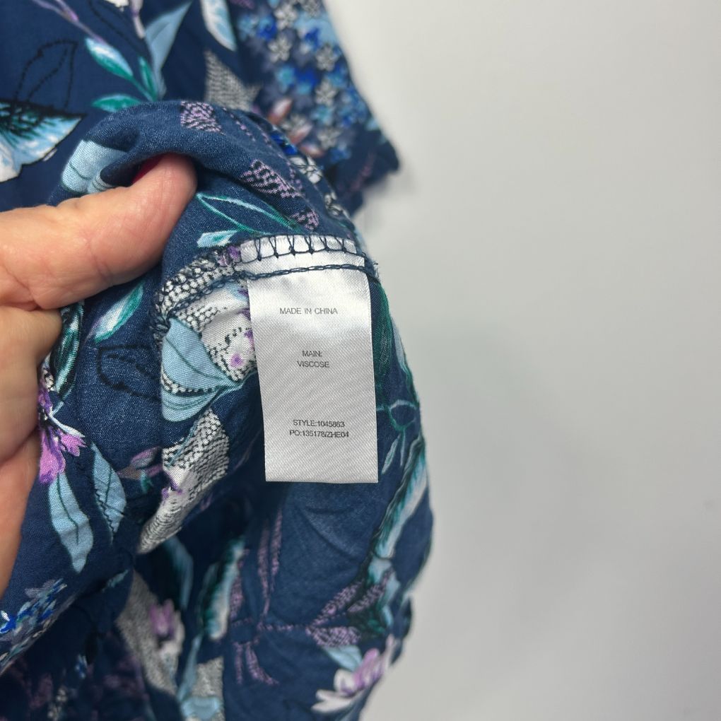 Rockmans Navy Top - Size 14