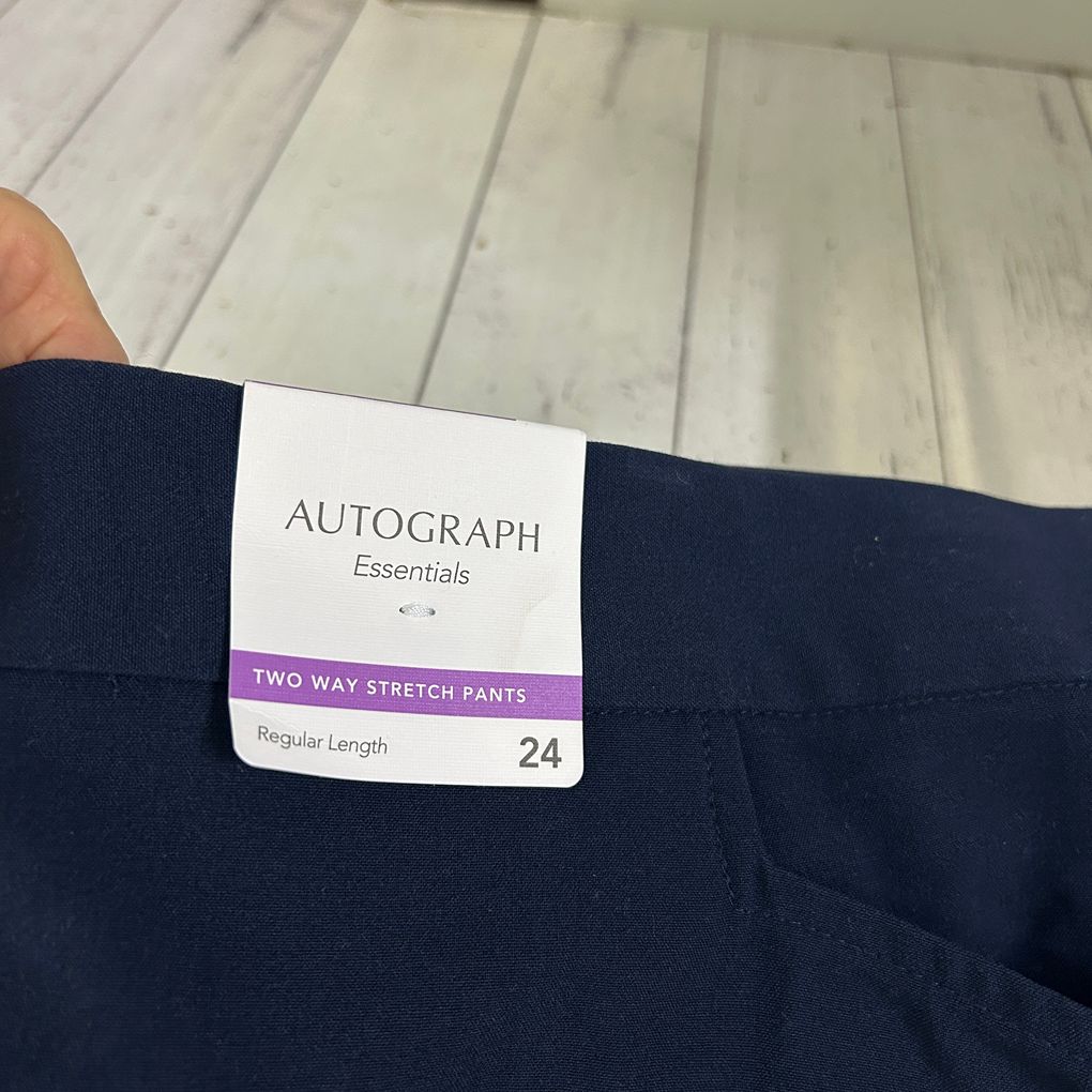 Autograph Navy Pants - Size 24