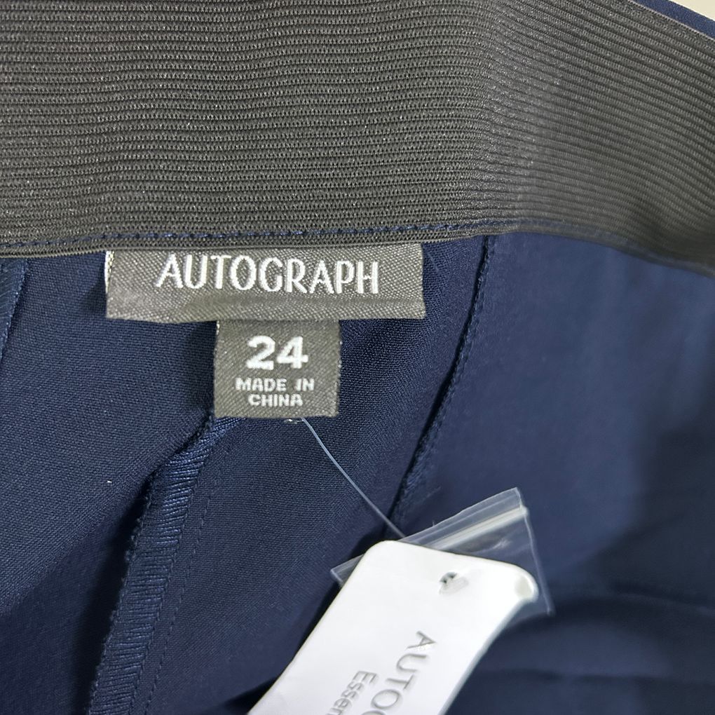 Autograph Navy Pants - Size 24