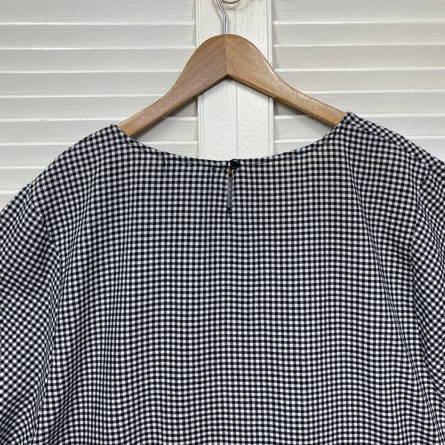 Daisy Street Curve Dress Size 28 26 Black White Gingham Check