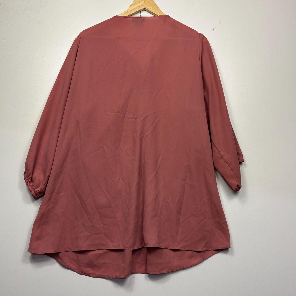 City Chic Dusty Pink Shirt - Size 20/L