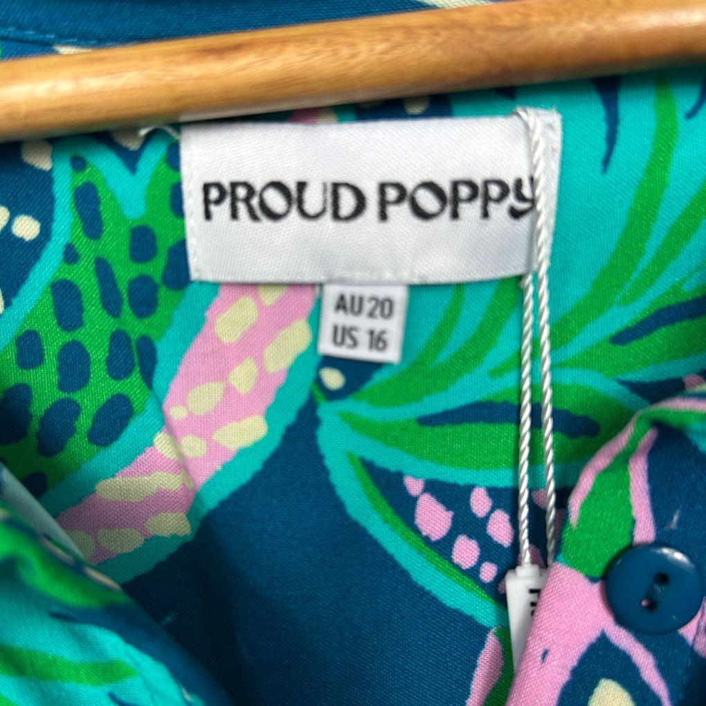 Proud Poppy Tammin Shirt in Kosum Pink - Size 20