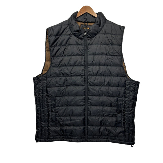 BNF Puffer Vest Size 9XL Black Sleeveless Mens