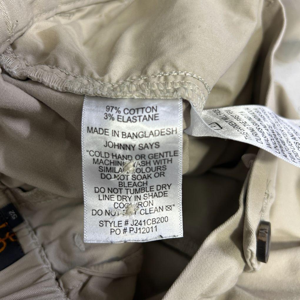 Johnny Bigg Stone Cotton Cargo Pants - Size 52