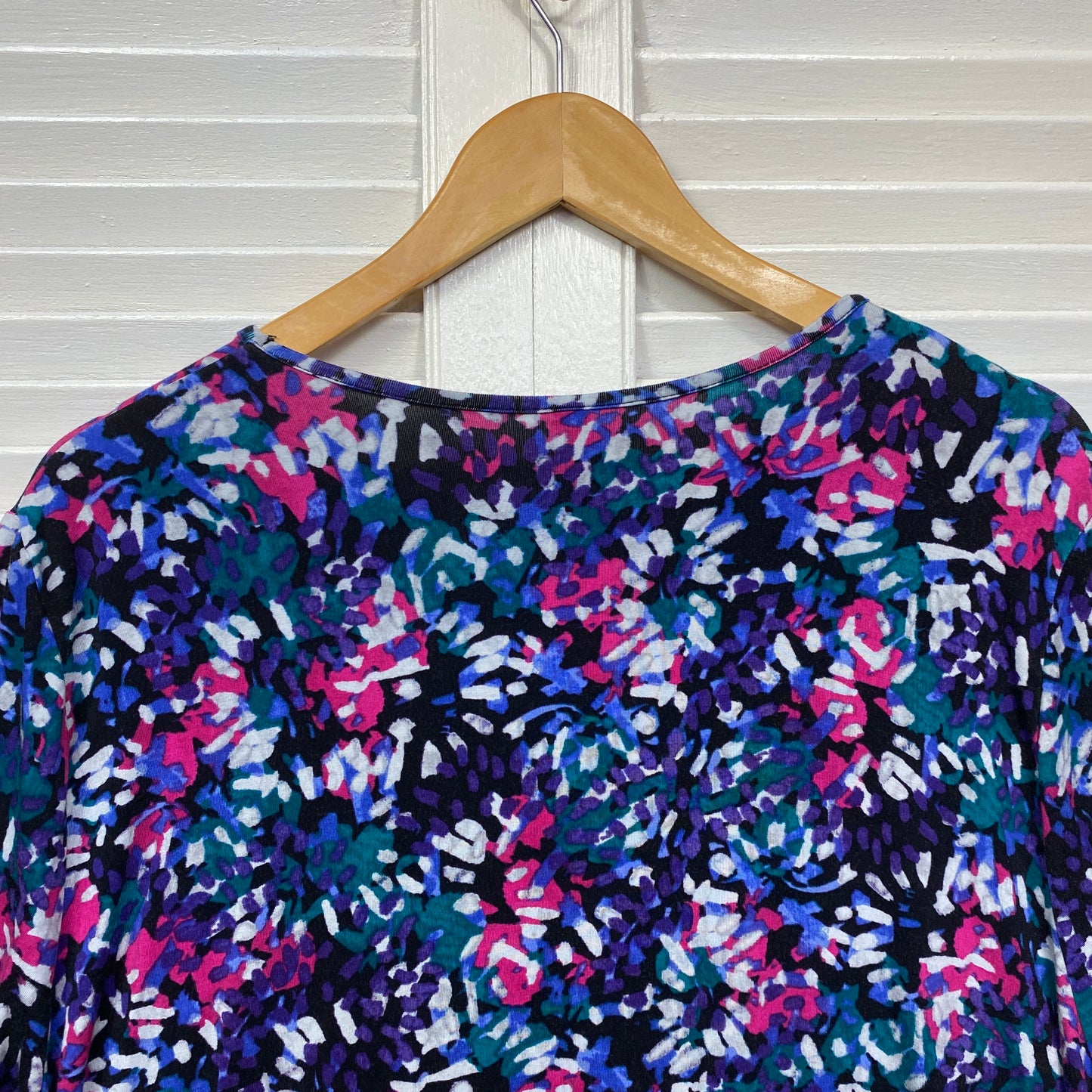 Taking Shape Top Size 20 Large Short Sleeve Multicoloured