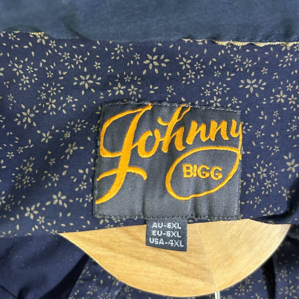 Johnny Bigg Navy Cotton Shirt - Size 3XL