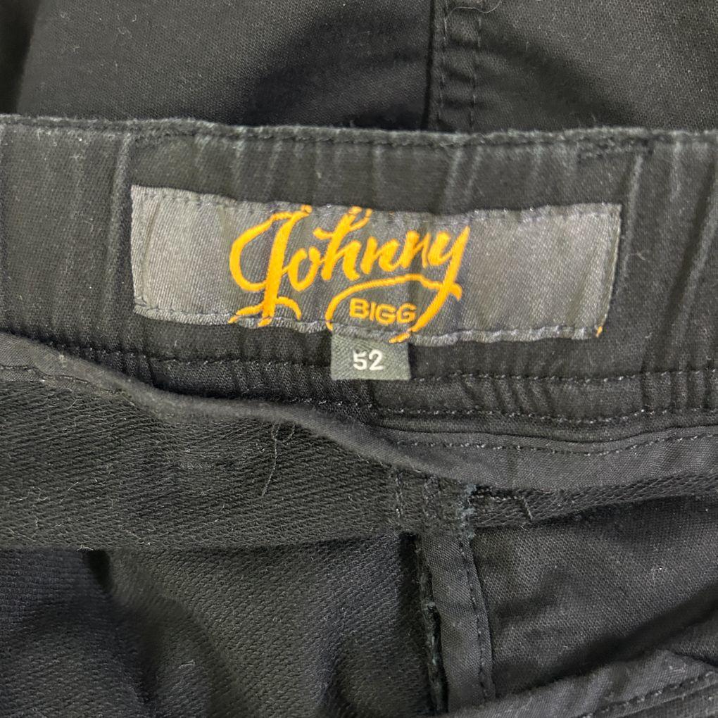 Johnny Bigg Black Cotton Mens Shorts - Size 52