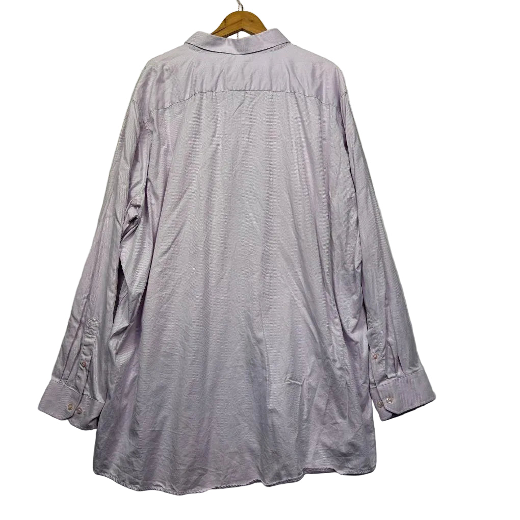 Johnny Bigg Lilac Cotton Shirt - Size 7XL