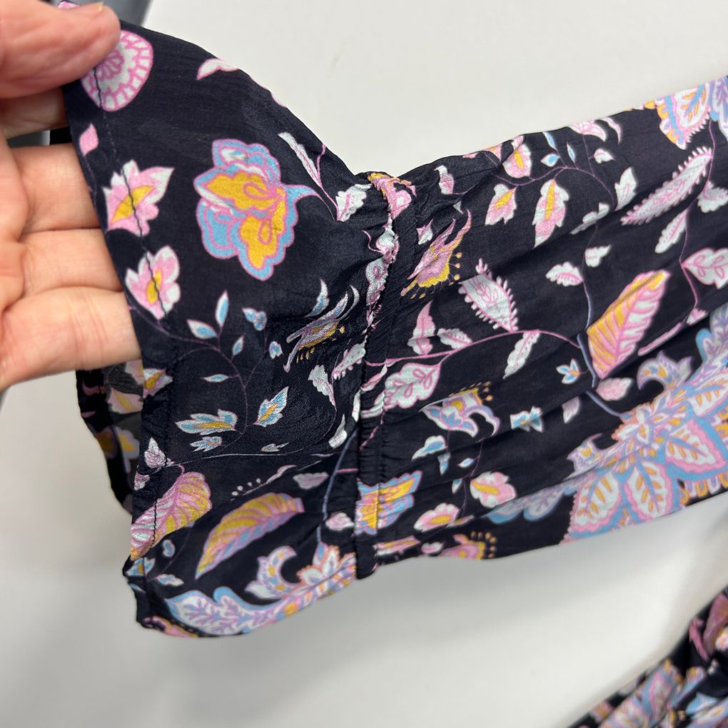 Taking Shape Navy Floral Maxi Dress - Size 22