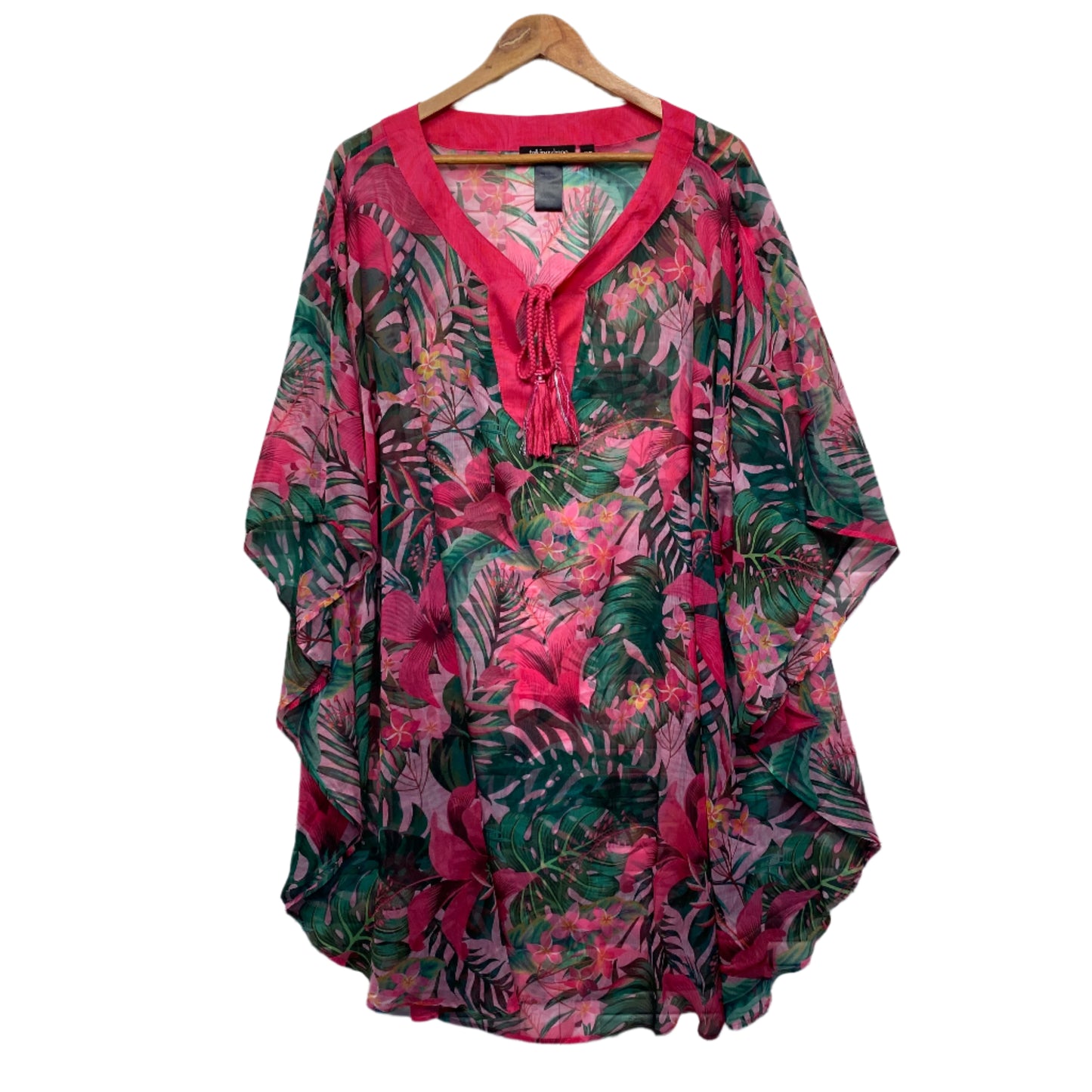 Taking Shape Kaftan Top Size 20 22 24 Swim Cover Up