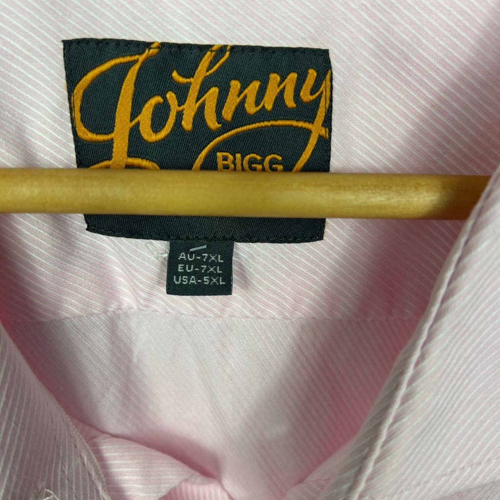 Johnny Bigg Pink Cotton Shirt - Size 7XL