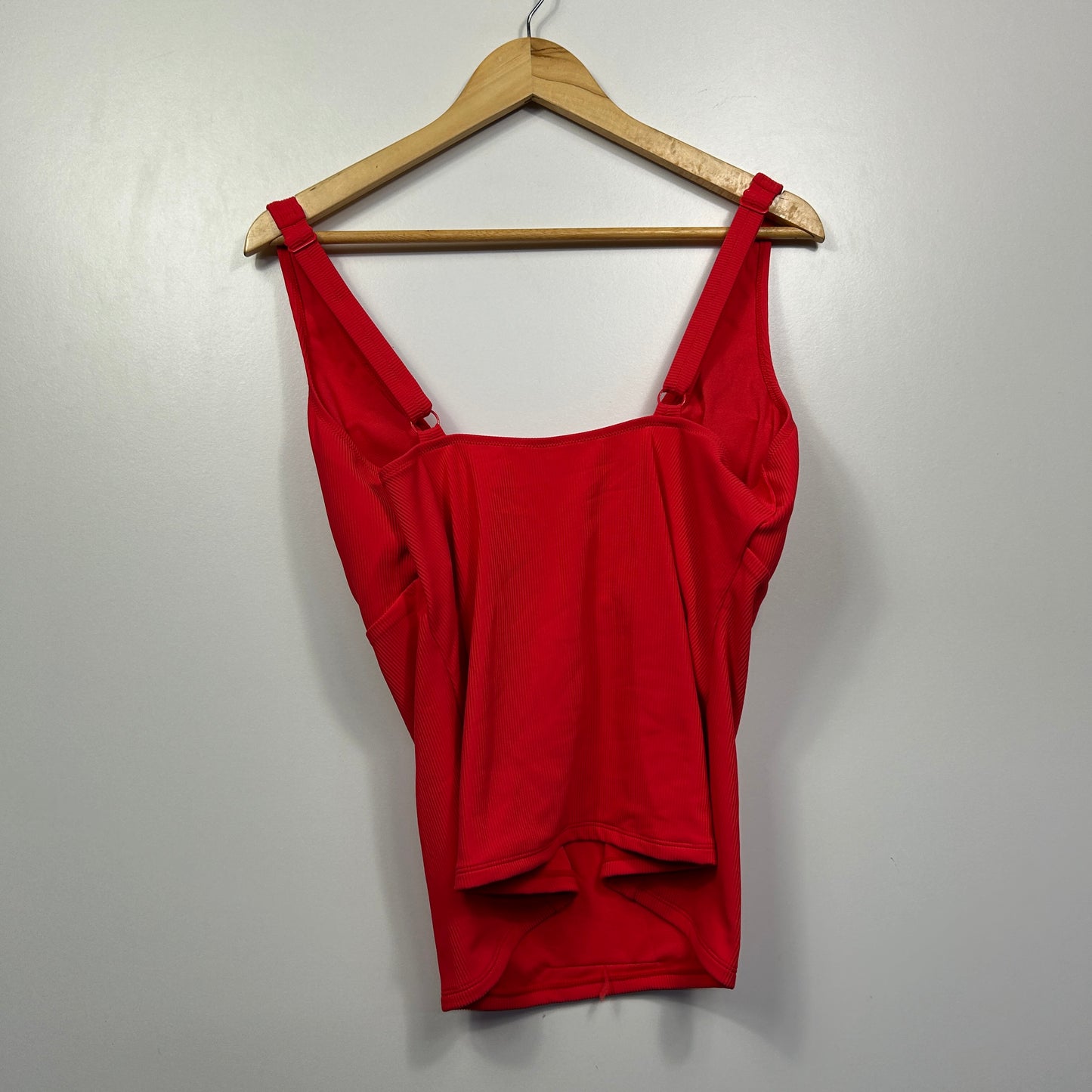 Big W Bright Red Tankini Top - Size 18DD/E