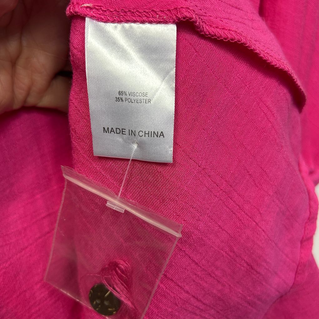 Virtuelle Pink Sleeveless Top - Size 18