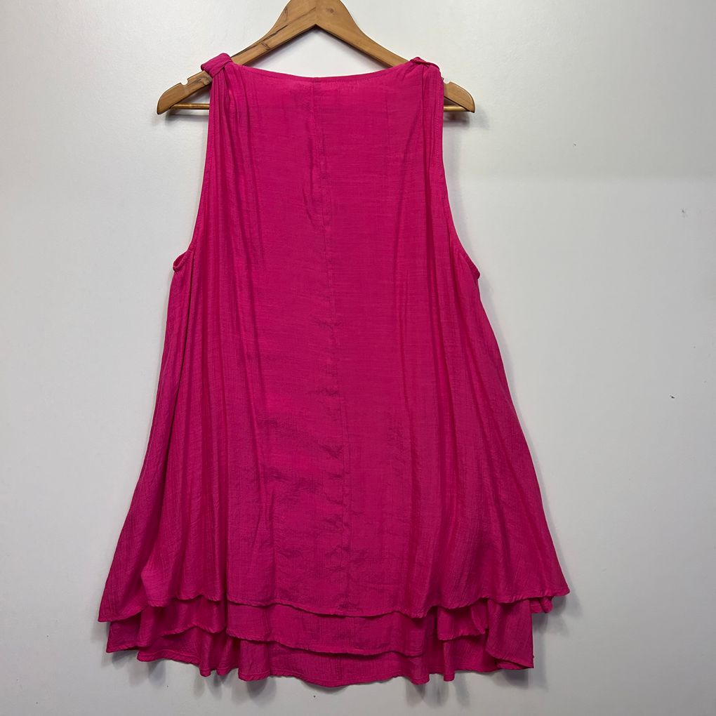 Virtuelle Pink Sleeveless Top - Size 18