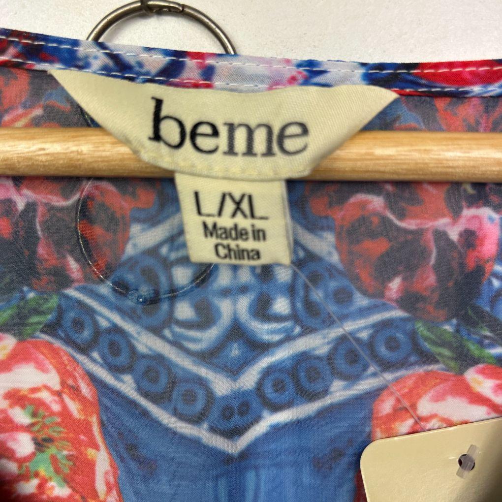 Beme Red Paisley Kaftan - Size L/XL