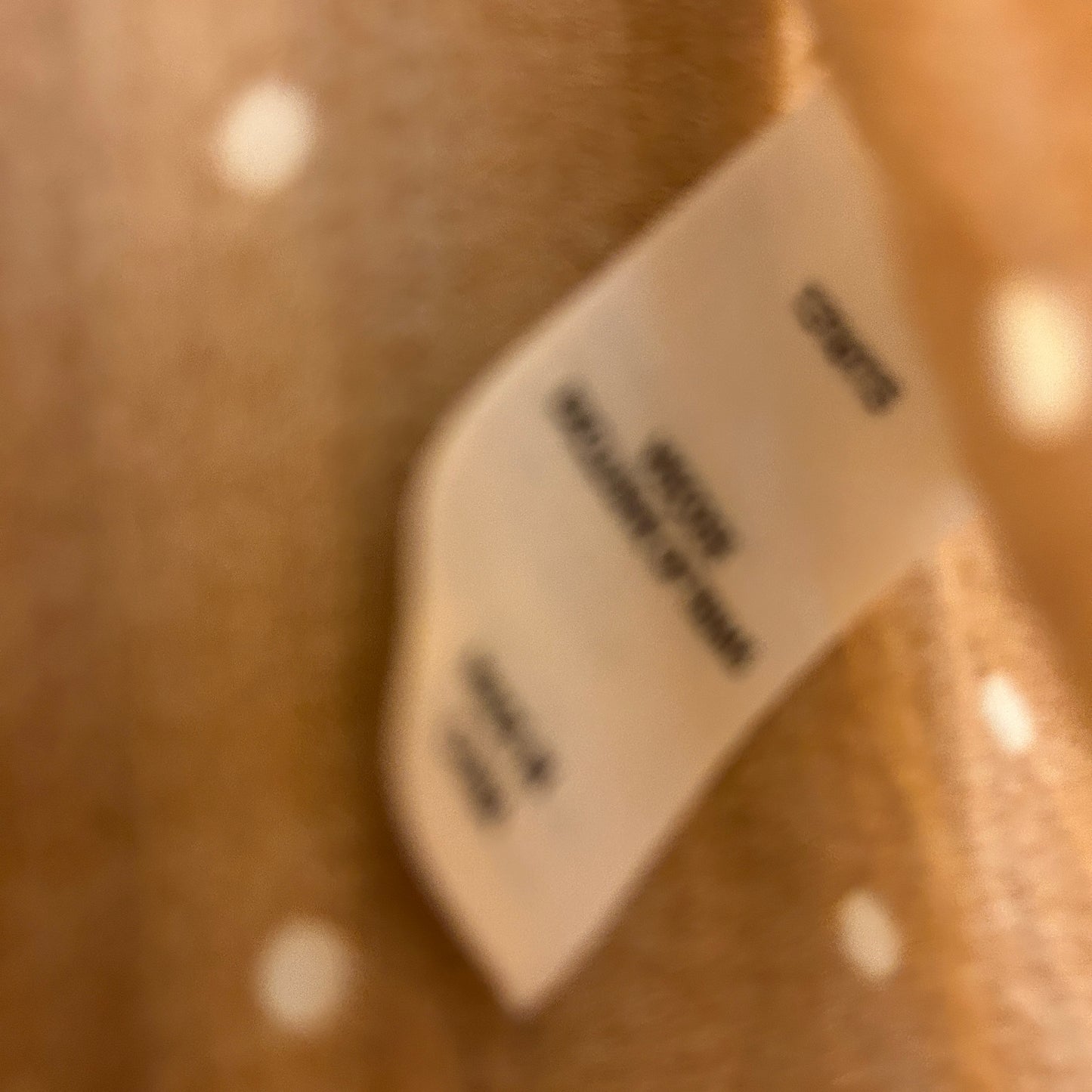 &me Rust Polka Dot Faux Wrap Skirt - Size 16