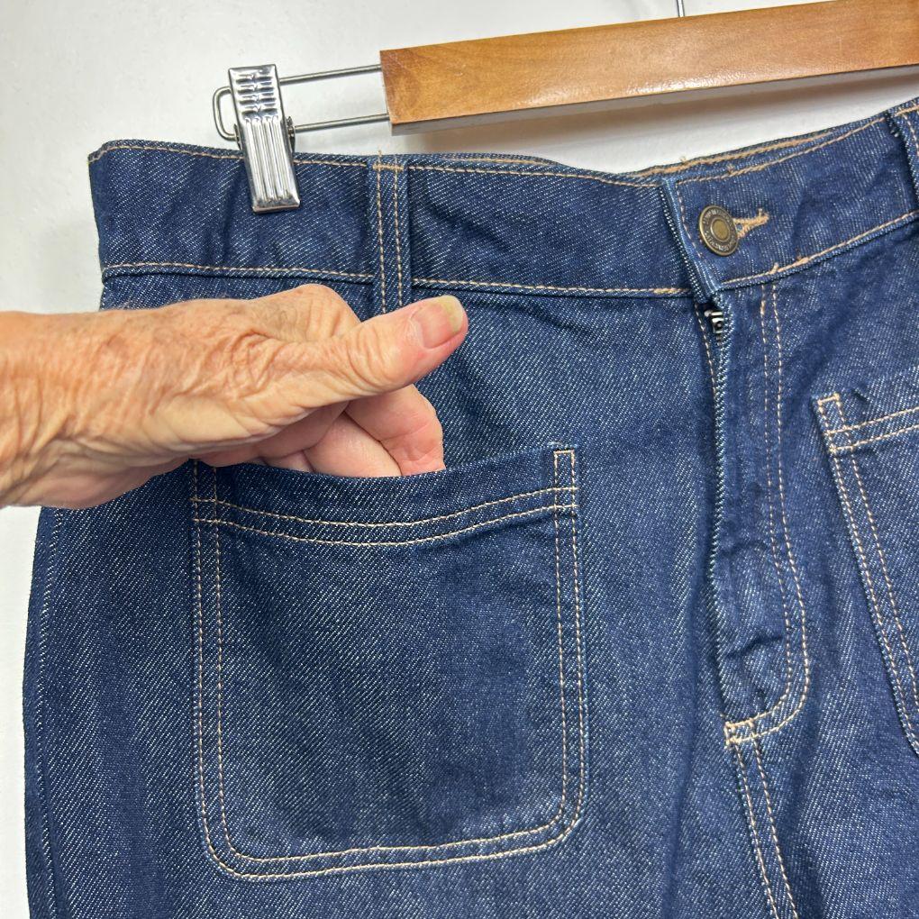 Anko Dark Wash Cotton Jeans - Size 14